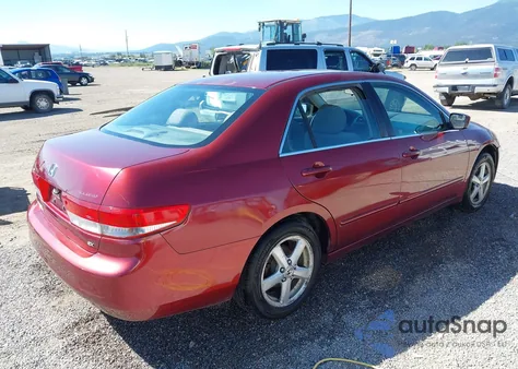 2004 Honda Accord 2.4 Ex z USA, uszkodzony, nr VIN 1HGCM55764A141130